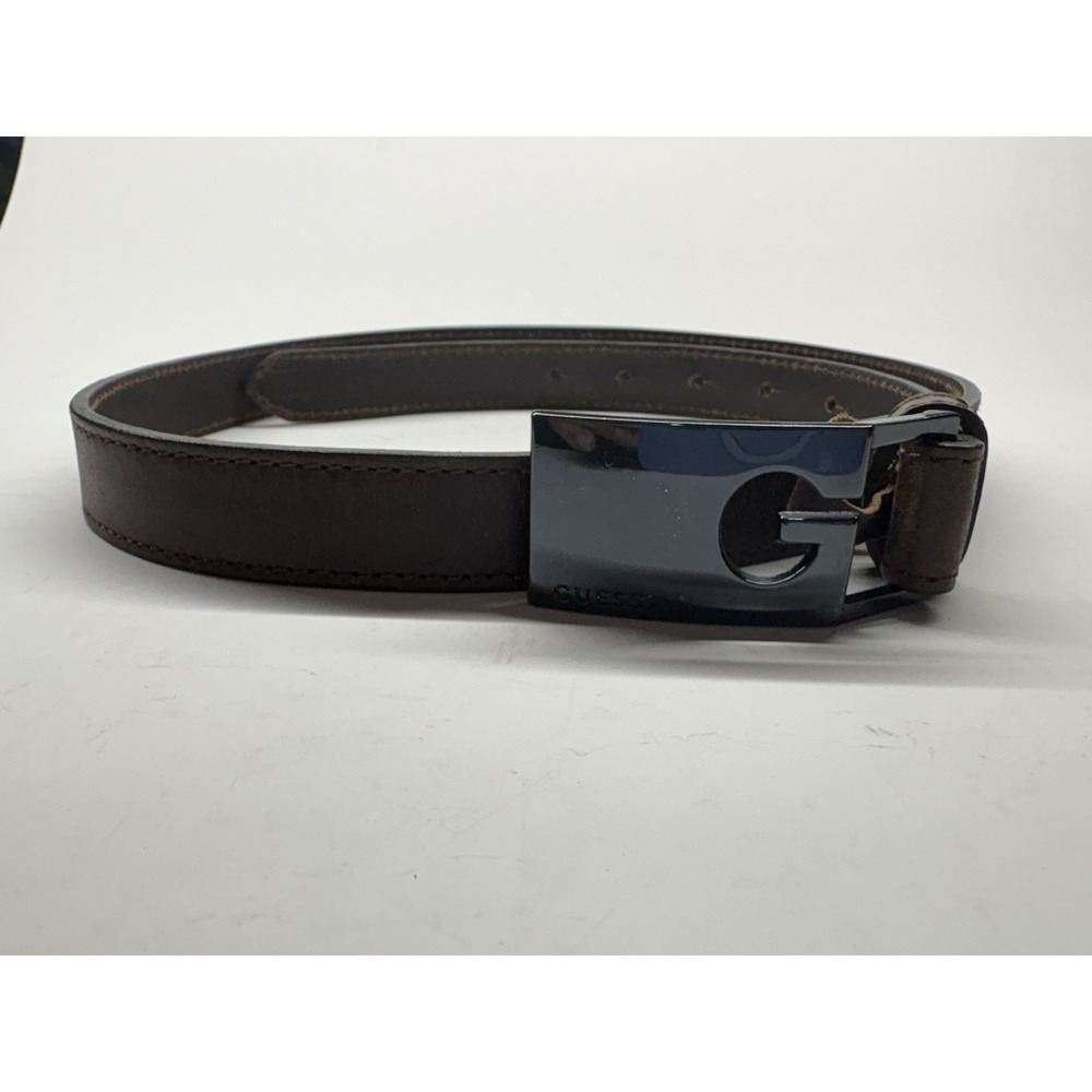 Guess‎ Belt Men 32 Brown Leather
